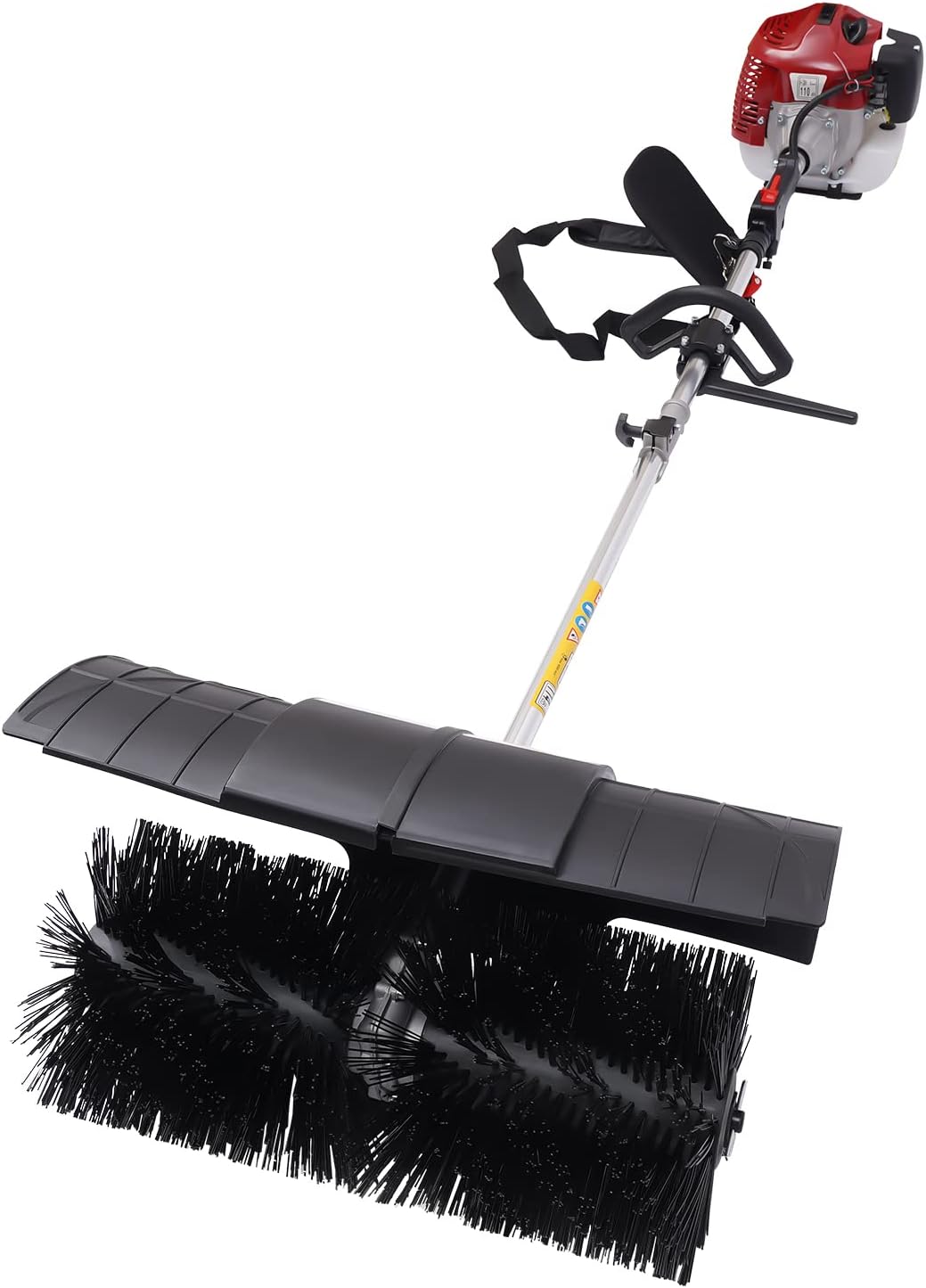 Outdoor Power Broom - Gas Handheld Sweeper,Outdoor Hand Held 2-Stroke