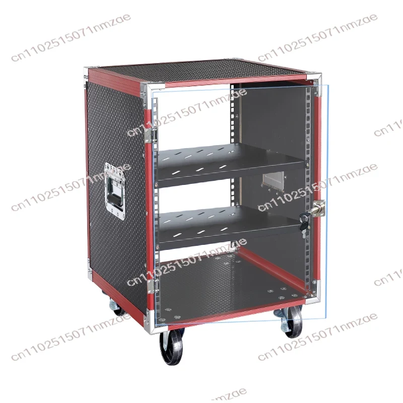 Outdoor Power Rack - 10U Power Amplifier Cabinet, 8U Equipment