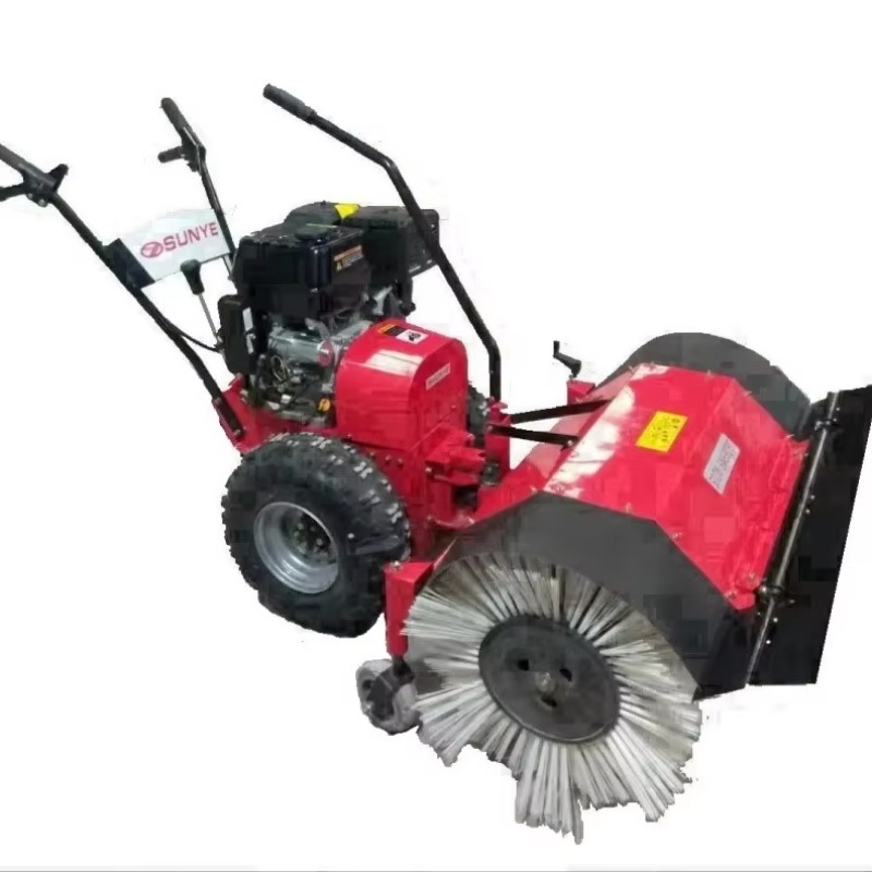 Outdoor Power Broom - High-Efficiency 15HP Anti-Skid Outdoor Patio Broom