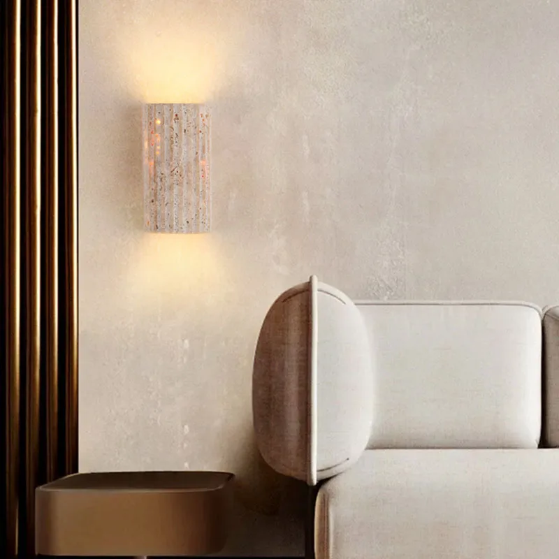 Yellow Travertine Stone Wall M - Outdoor Power Outlet With Remote Control 评论和价格