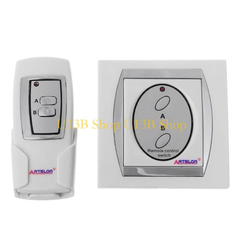 U13B 2 Channels 220V Wireless  - Outdoor Power Outlet With Remote Control 评论和价格