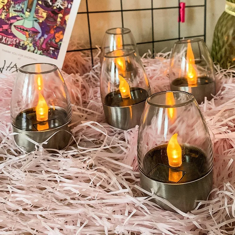 Solar Powered Flameless Candle - Outdoor Power For Wedding 评论和价格