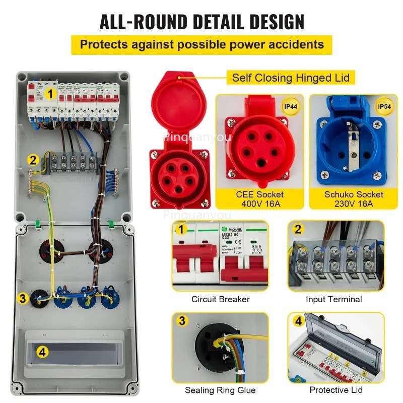 Sockets 1x Adapter Socket,  Di - Outdoor Power Distributors 评论和价格