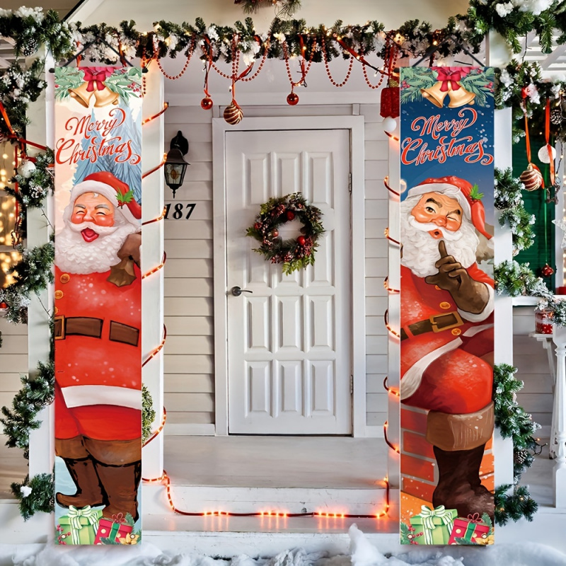 1 pair of 2Dflat, Santa Claus  - Outdoor Power For Wedding 评论和价格