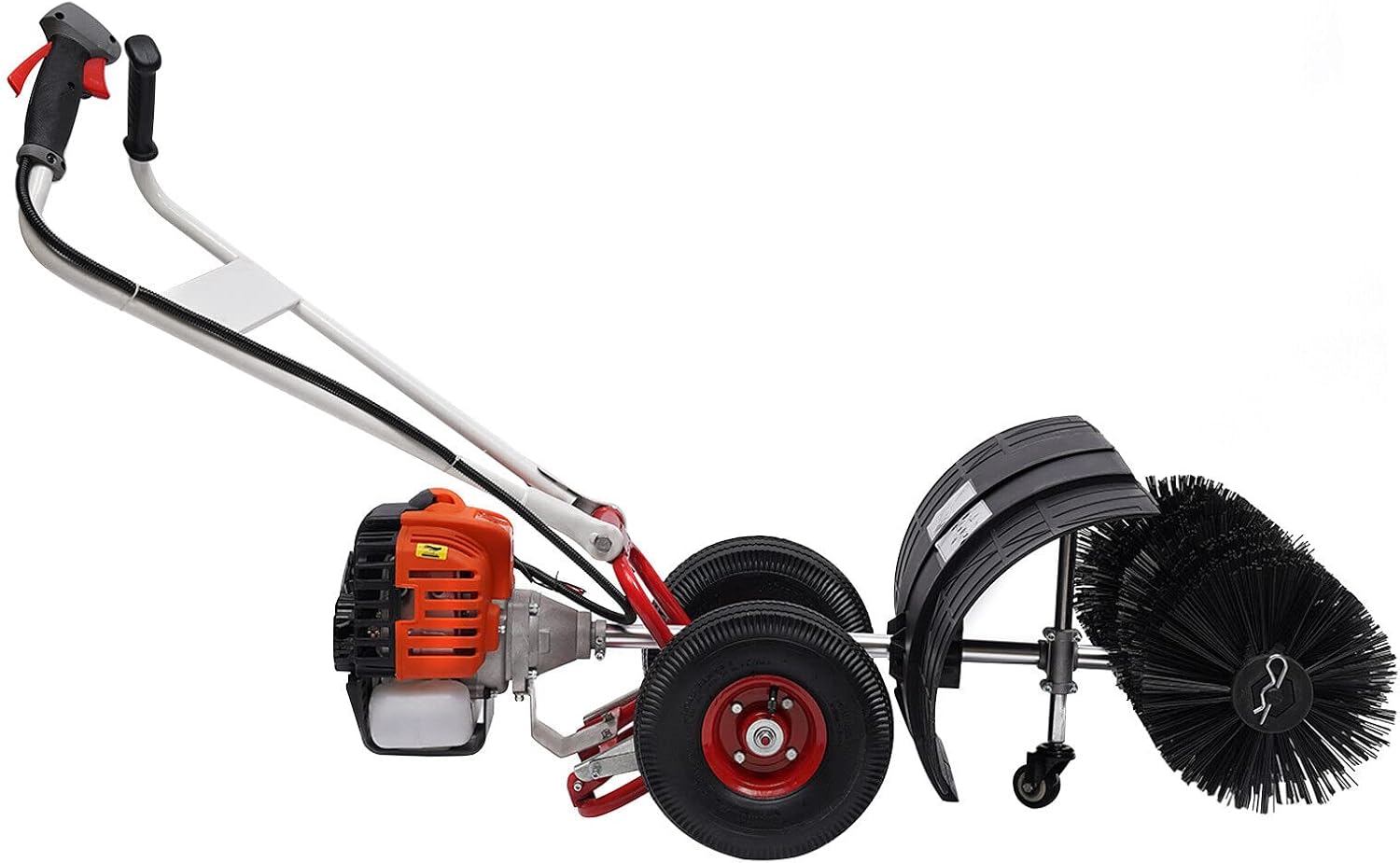 Grass Brush Sweeper 2-Stroke 5 - Outdoor Power Broom 评论和价格