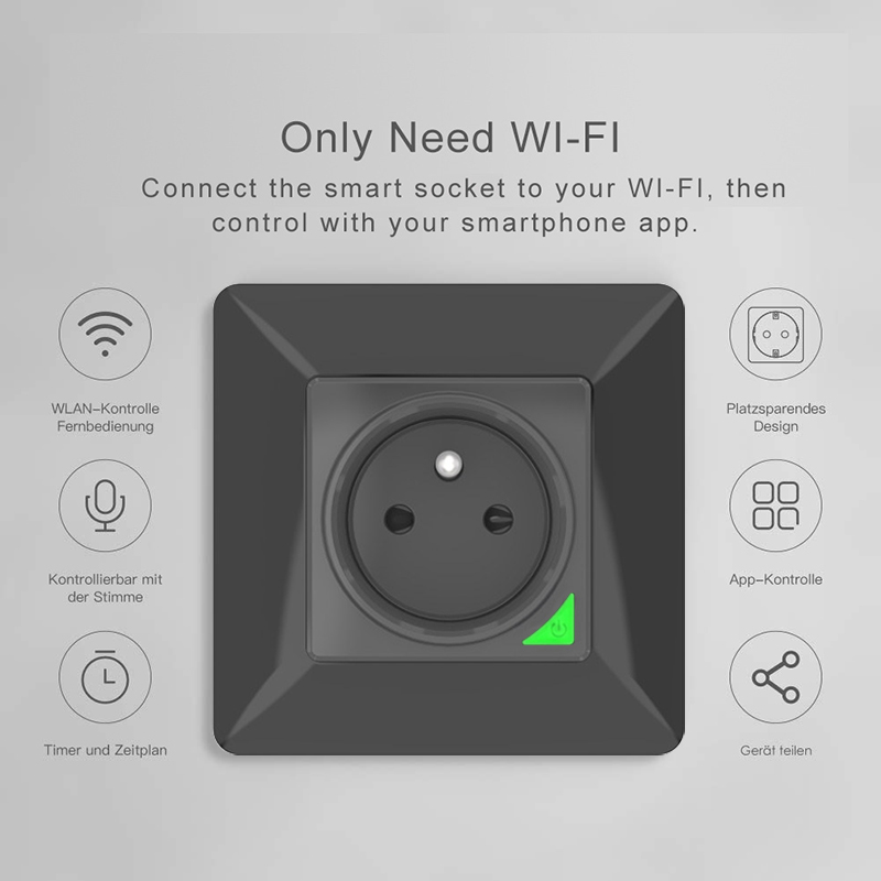 Avoir Zigbee Tuya IP66 Outdoor - Outdoor Power Outlet With Remote Control 评论和价格