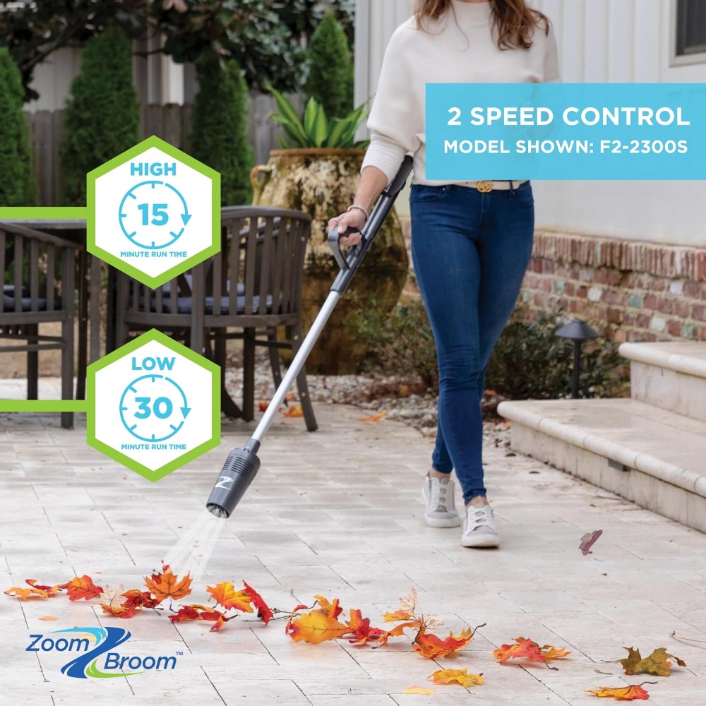 Lightweight Air Broom with Erg - Outdoor Power Broom 评论和价格