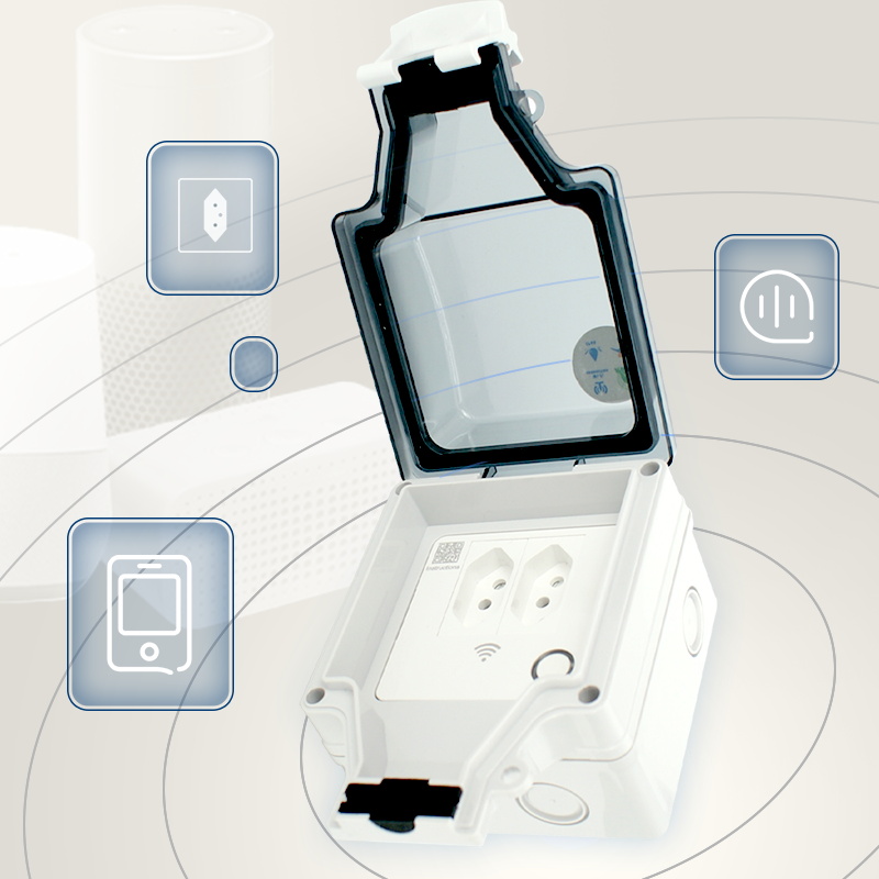 Avoir Tuya Wifi Smart Socket I - Outdoor Power Outlet With Remote Control 评论和价格
