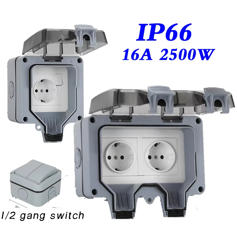 EU KR Outdoor Wall Waterproof  - Outdoor Power Plus 评论和价格