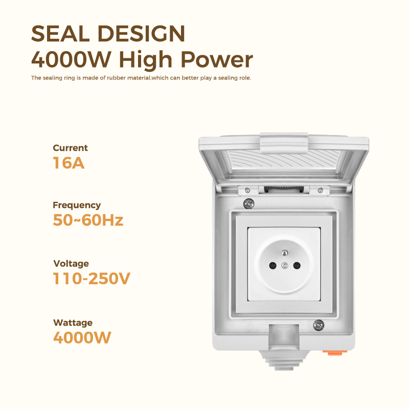 Avoir IP55 Tuya Wifi Electrica - Outdoor Power Outlet With Remote Control 评论和价格