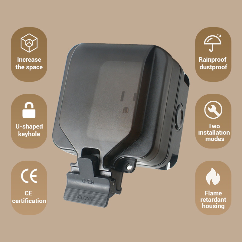 Avoir IP66 Wall Waterproof Soc - Outdoor Power Rack 评论和价格