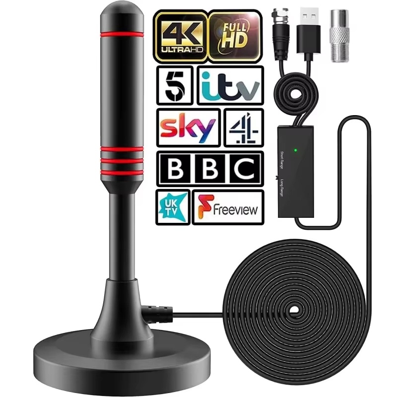 Portable HD Digital TV Antenna - Outdoor Power Amplifier 评论和价格