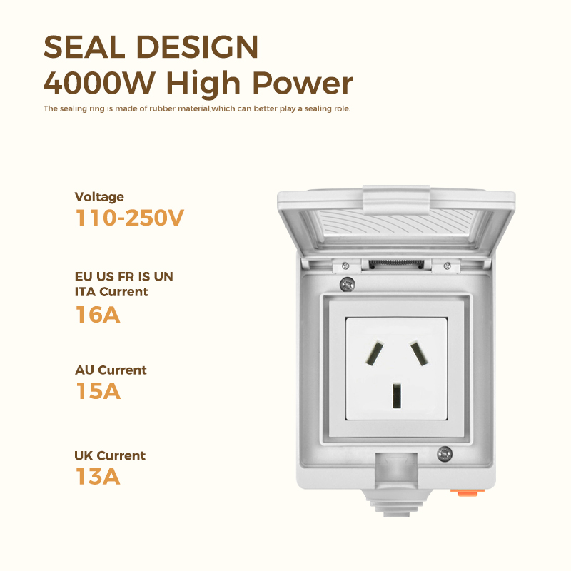 Avoir Tuya Smart Waterproof Wi - Outdoor Power Outlet With Remote Control 评论和价格