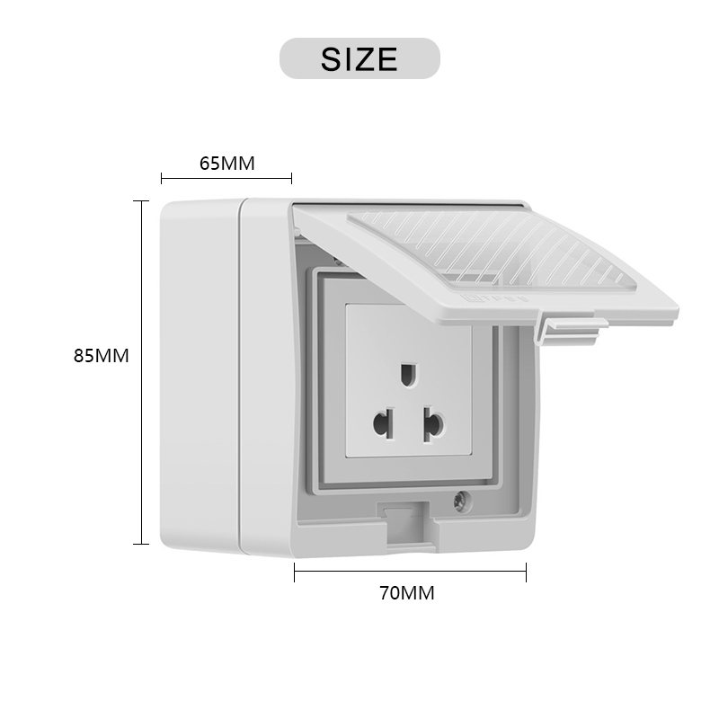 Avoir Tuya Smart Waterproof Wi - Outdoor Power Outlet With Remote Control 评论和价格