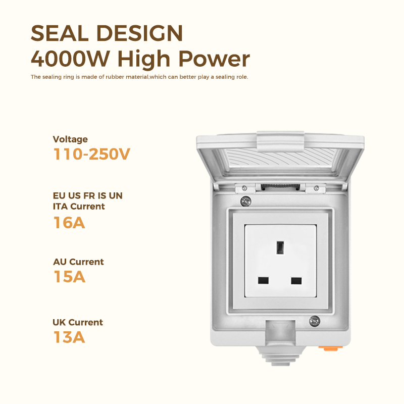 Avoir IP55 Tuya Wifi Smart Wat - Outdoor Power Outlet With Remote Control 评论和价格