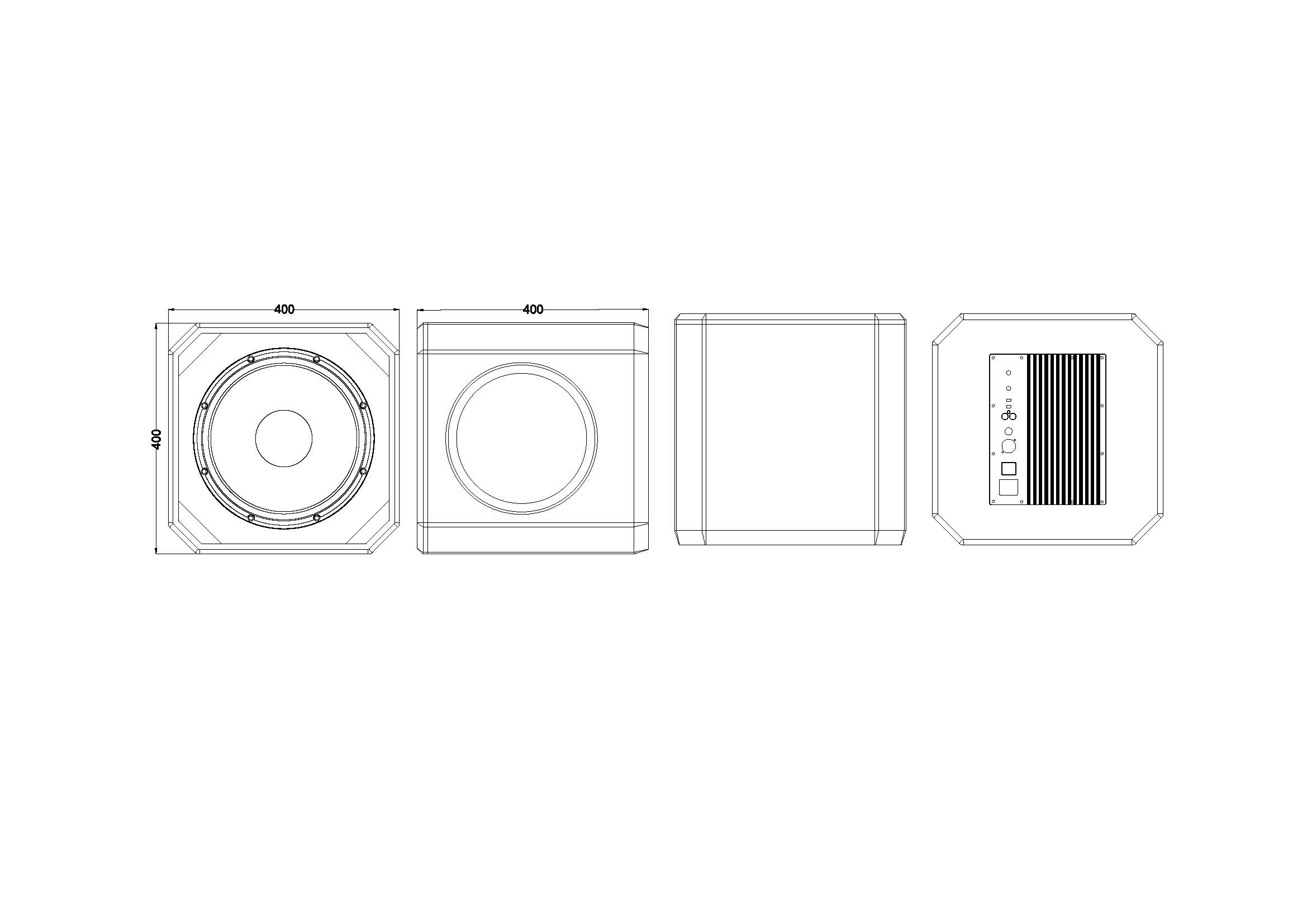 Professional 12-Inch Active DJ - Outdoor Power Amplifier 评论和价格