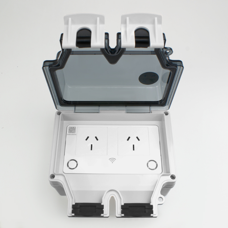 Avoir Tuya Wifi Waterproof Ele - Outdoor Power Outlet With Remote Control 评论和价格