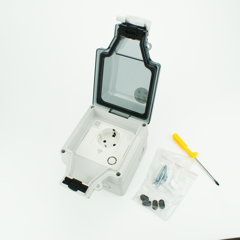 Avoir Tuya IP66 Waterproof Ele - Outdoor Power Outlet With Remote Control 评论和价格