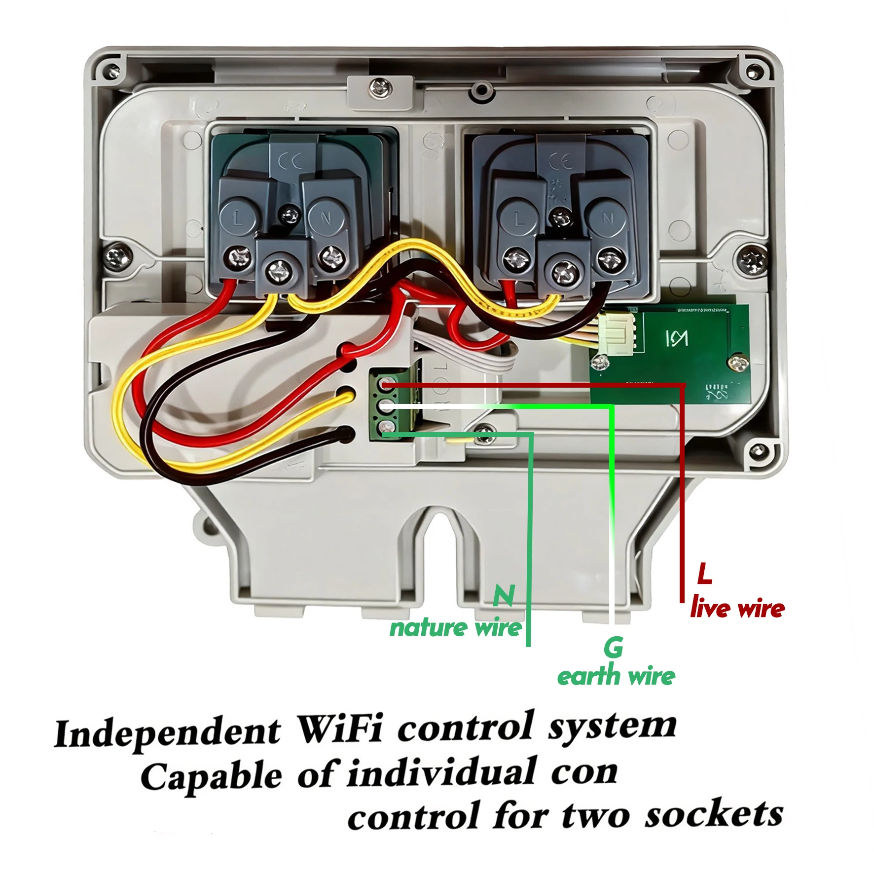 Tuya Waterproof Electrical Wal - Outdoor Power Outlet With Remote Control 评论和价格