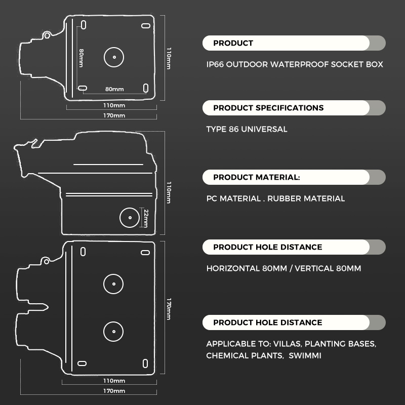 Avoir Tuya Smart IP66 Waterpro - Outdoor Power Outlet With Remote Control 评论和价格