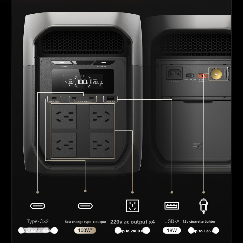 ECOFLOW Delta 3 MAX plus Porta - Outdoor Power Plus 评论和价格