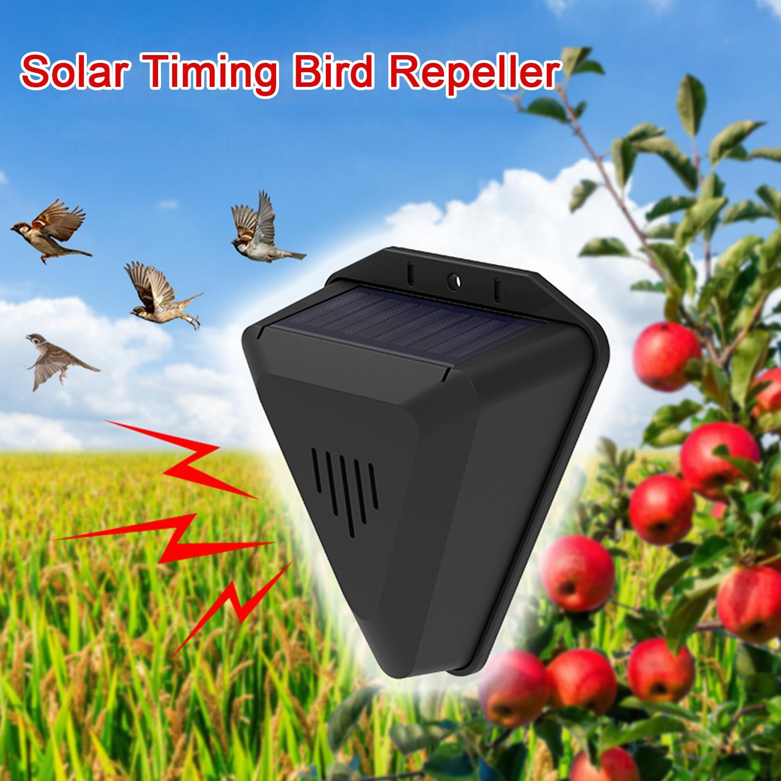 Solar Timer Bird Repeller With - Outdoor Power Timer 评论和价格