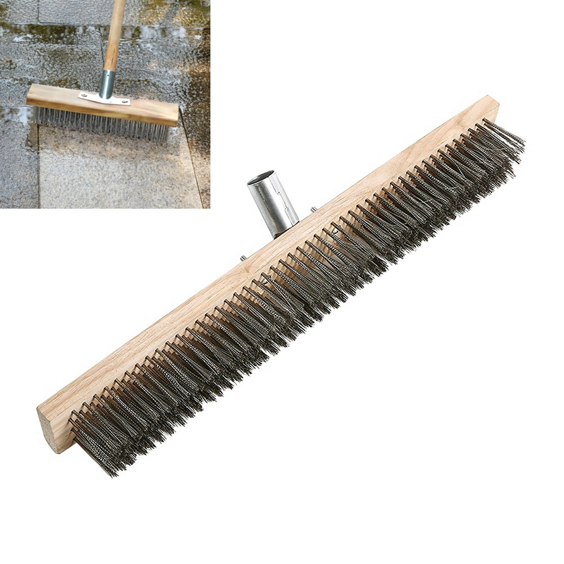 1PCS 20/30/45CM Stainless Stee - Outdoor Power Broom 评论和价格