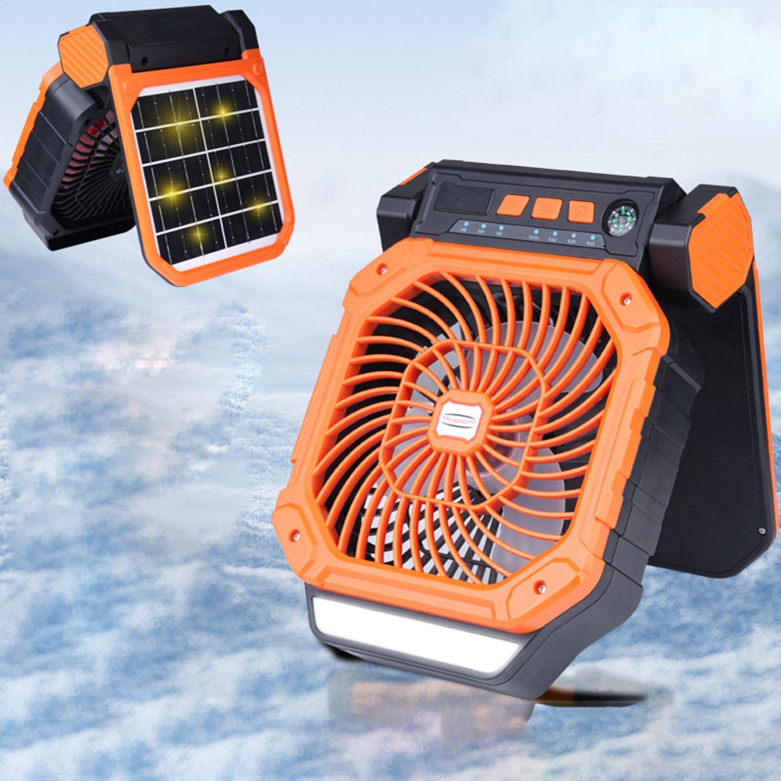 Solar-powered outdoor fan USB  - Outdoor Power Timer 评论和价格