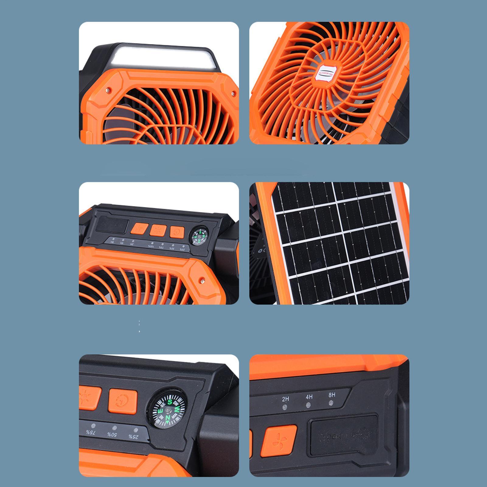 Solar-powered outdoor fan USB  - Outdoor Power Timer 评论和价格