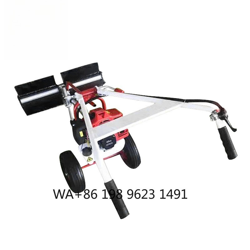 Hand-held Lawn Brush Sweeper A - Outdoor Power Broom 评论和价格
