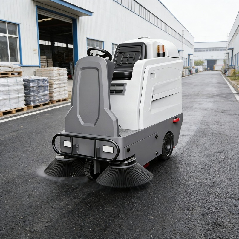 Outdoor Electric Ride-On Stree - Outdoor Power Broom 评论和价格