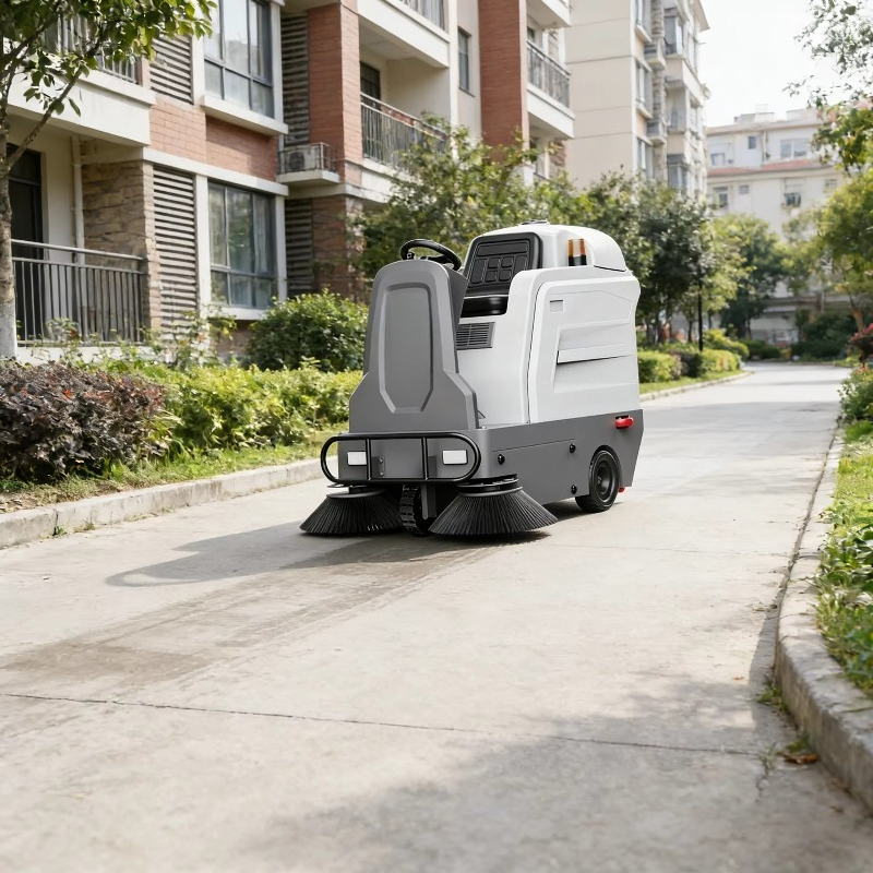 Outdoor Electric Ride-On Stree - Outdoor Power Broom 评论和价格